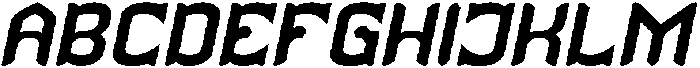 ANCIENT REMNANT Bold Italic otf (700) Font UPPERCASE