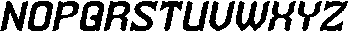ANCIENT REMNANT Bold Italic otf (700) Font UPPERCASE