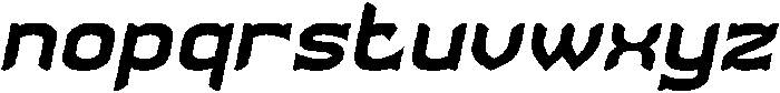 ANCIENT REMNANT Bold Italic otf (700) Font LOWERCASE