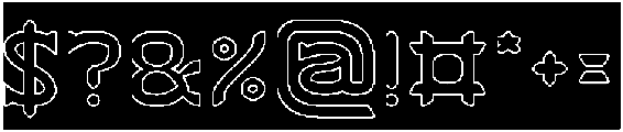 ANCIENT REMNANT-Hollow-Inverse otf (400) Font OTHER CHARS