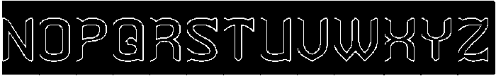 ANCIENT REMNANT-Hollow-Inverse otf (400) Font UPPERCASE