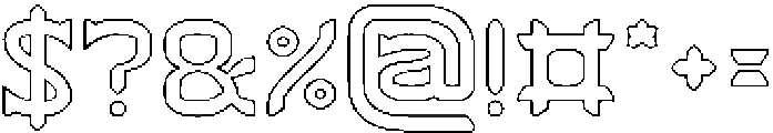 ANCIENT REMNANT-Hollow otf (400) Font OTHER CHARS