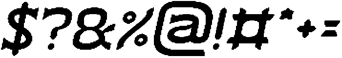 ANCIENT REMNANT Italic otf (400) Font OTHER CHARS