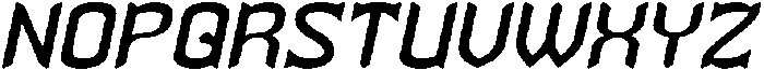 ANCIENT REMNANT Italic otf (400) Font UPPERCASE