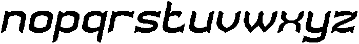 ANCIENT REMNANT Italic otf (400) Font LOWERCASE