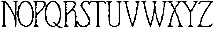 AND Le Petite Muse Regular otf (400) Font LOWERCASE