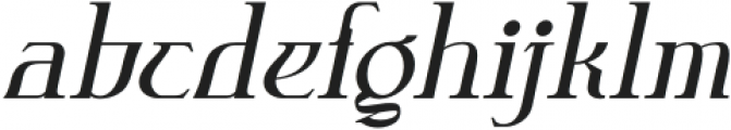 ANDROMEDA Italic otf (400) Font LOWERCASE