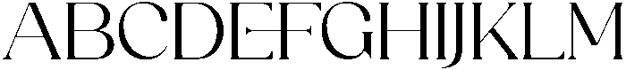 ANGELA Regular otf (400) Font UPPERCASE