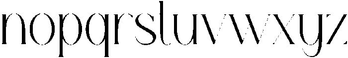 ANGELA Regular otf (400) Font LOWERCASE