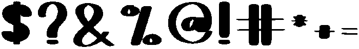 ANGELINA Regular otf (400) Font OTHER CHARS