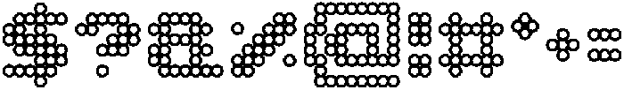 ANIMEQUEEN otf (400) Font OTHER CHARS