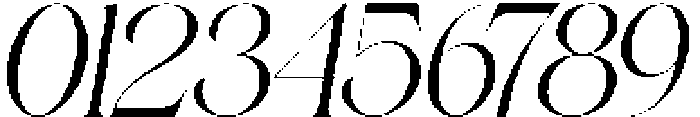 ANNI Italic Regular otf (400) Font OTHER CHARS