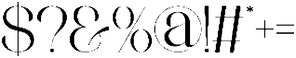 ANNI Regular otf (400) Font OTHER CHARS