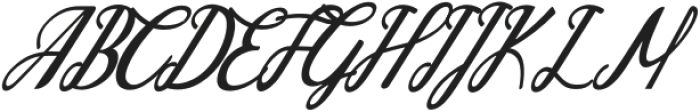 ANTHOLOGYParadise Script otf (400) Font