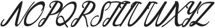ANTHOLOGYParadise Script otf (400) Font UPPERCASE