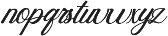 ANTHOLOGYParadise Script otf (400) Font LOWERCASE
