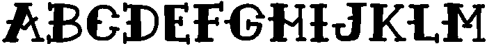 ANTORY II Regular otf (400) Font UPPERCASE