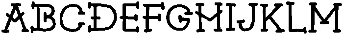 ANTORY III Regular otf (400) Font UPPERCASE