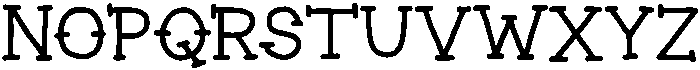 ANTORY III Regular otf (400) Font UPPERCASE