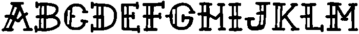 ANTORY IV Regular otf (400) Font UPPERCASE