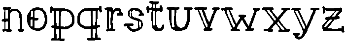 ANTORY IV Regular otf (400) Font LOWERCASE
