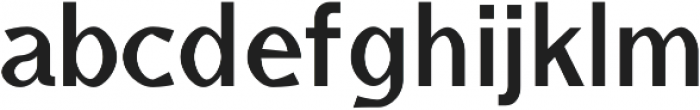 Anaan otf (700) Font LOWERCASE