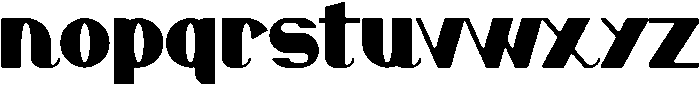 Analisa Regular otf (400) Font LOWERCASE