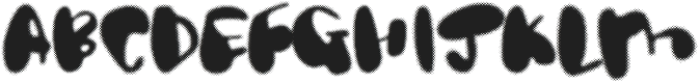 Analog Halftone otf (400) Font UPPERCASE
