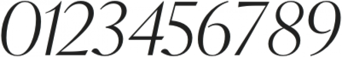 Analogue Italic otf (400) Font OTHER CHARS