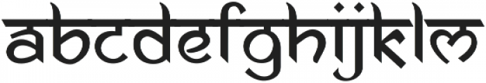 Ananda Namaste ttf (400) Font LOWERCASE
