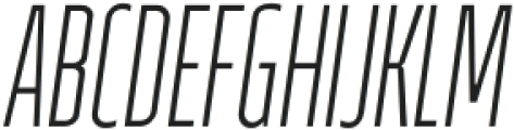 Anantikos Sans Light Italic otf (300) Font UPPERCASE