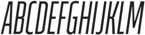 Anantikos Sans Semi Light Italic otf (300) Font UPPERCASE