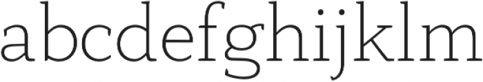 Anaphora ExtraLight otf (200) Font LOWERCASE