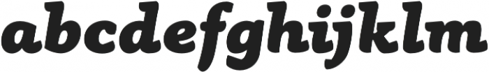 Anaphora Fat Italic otf (800) Font LOWERCASE