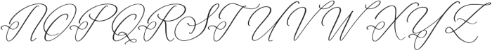 Anastasia Boutiques Italic otf (400) Font UPPERCASE