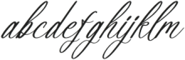 Anastasia Boutiques Italic otf (400) Font LOWERCASE