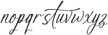 Anastasia Boutiques otf (400) Font LOWERCASE