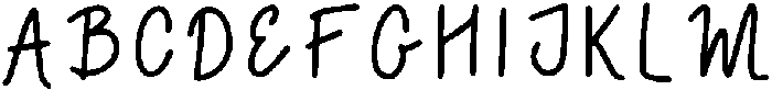 Anastasia otf (400) Font UPPERCASE