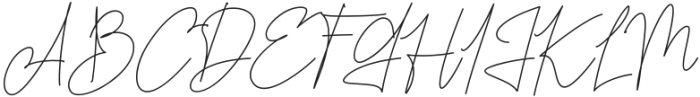 Anastasya Signature Regular otf (400) Font UPPERCASE