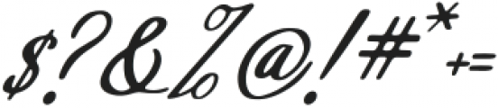 Anastasya Vella Italic otf (400) Font OTHER CHARS
