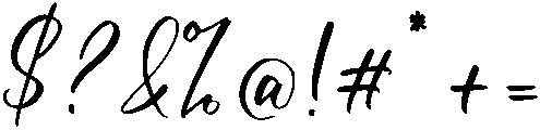 Anastasya otf (400) Font OTHER CHARS