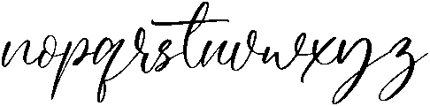 Anastasya otf (400) Font LOWERCASE