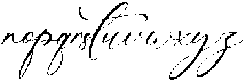 Anastasya otf (400) Font LOWERCASE