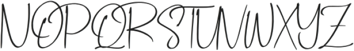 Anasthesya otf (400) Font UPPERCASE