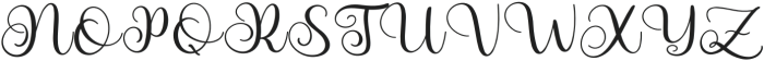 Anasworld Regular otf (400) Font UPPERCASE