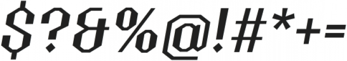 Anatolian Medium Italic otf (500) Font OTHER CHARS