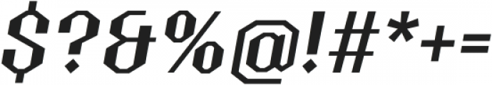 Anatolian Semi Bold Italic otf (600) Font OTHER CHARS