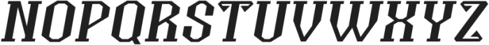 Anatolian Semi Bold Italic otf (600) Font UPPERCASE