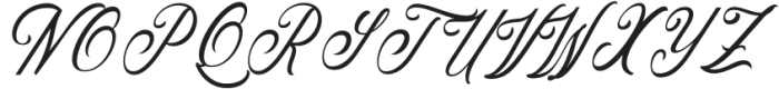 Anatomical-Regular otf (400) Font UPPERCASE