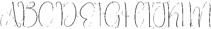 Anatomy Regular otf (400) Font UPPERCASE